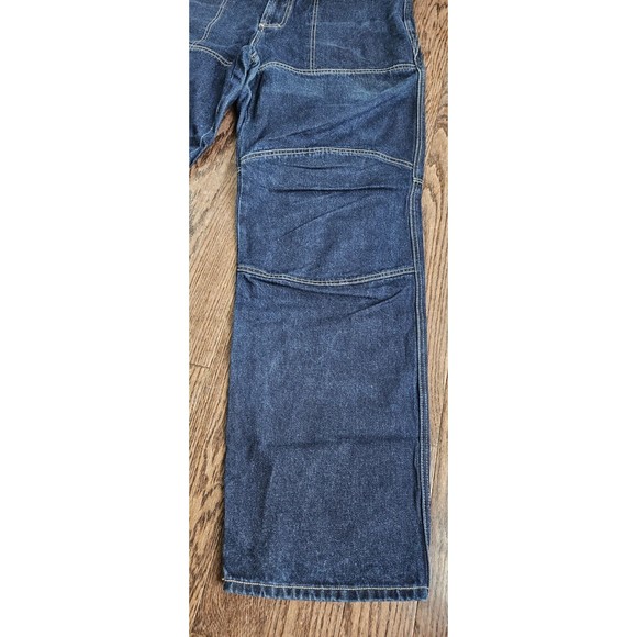 Marithe Francois Girbaud Jeans Mens 38L Blue Baggy Y2K Streetwear Skater Hip Hop - Picture 4 of 14